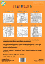 Load image into Gallery viewer, COLOUR IN LONDON PUBS - Colouring Book